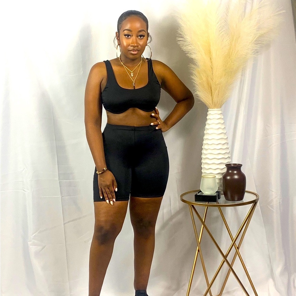 Black Biker Set